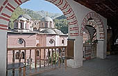 Rila Monastery, the five domed church the Nativity of the Virgin 